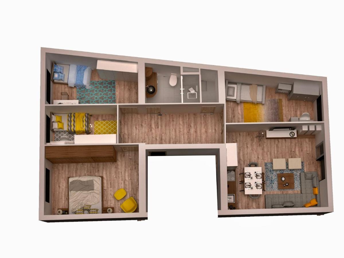 Spacious Apartment With Terrace Вена Экстерьер фото